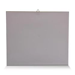 Ein Werk "Blick auf Rolle, Genfersee", signiert Loppe und Arnoult fils